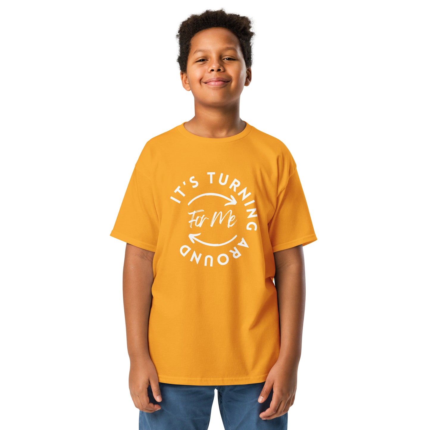 Youth turning tee